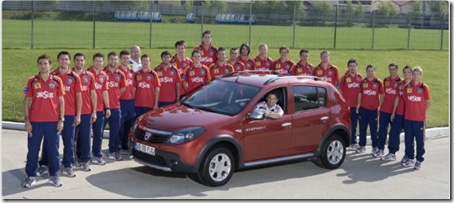 sandero romania national team