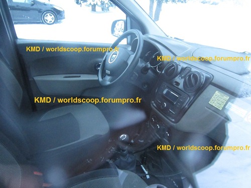 Dacia Lodgy interior