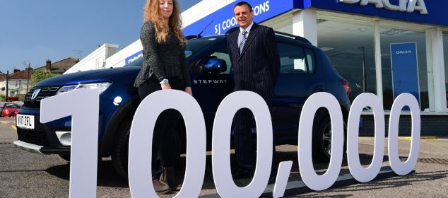 Dacia 100000 UK anniversary model